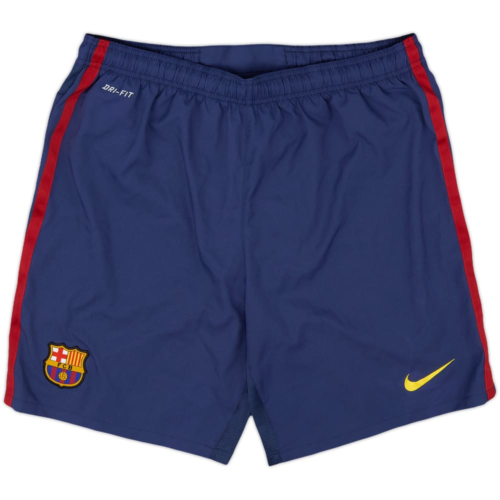 2014-15 Barcelona Home Shorts - 9/10 - (XL)