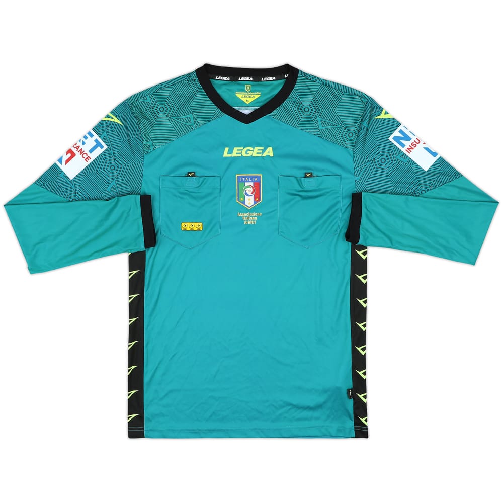 2021-22 Italy Legea Referee L/S Shirt - 9/10 - (M)
