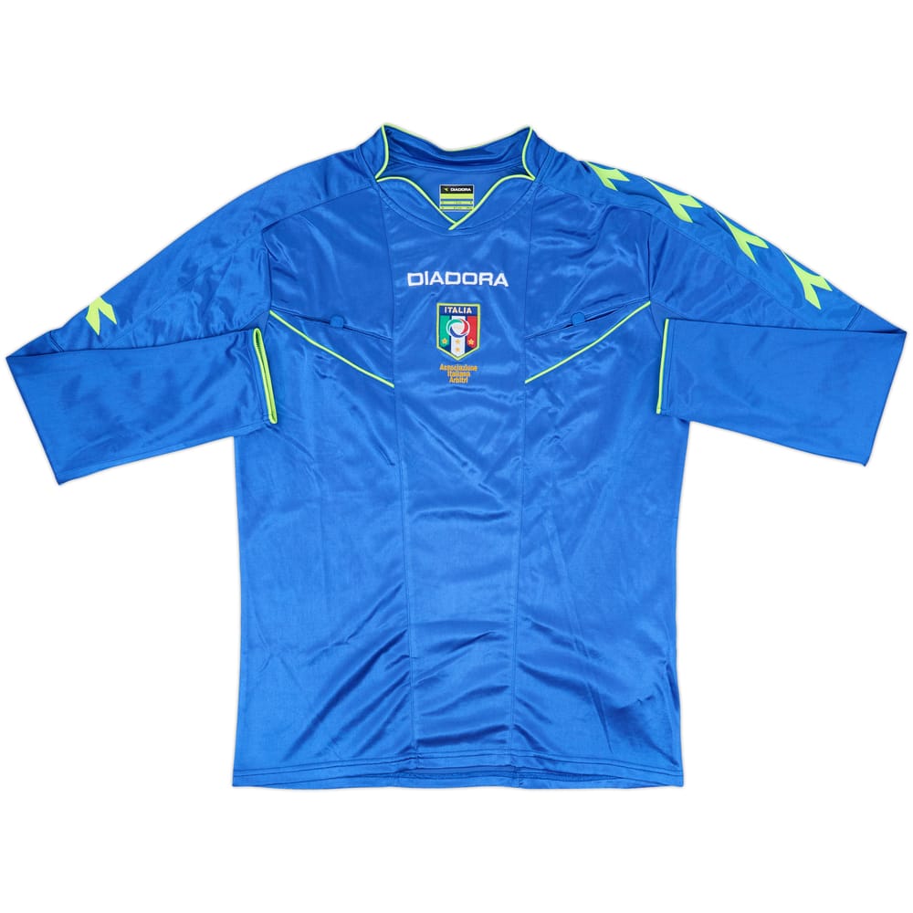 2000s Italy Diadora Referee L/S Shirt - 9/10 - (M)