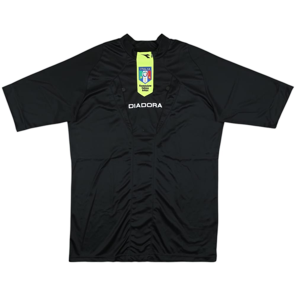 2009-10 Italy FIGC Diadora Referee Shirt - 9/10 - (L)