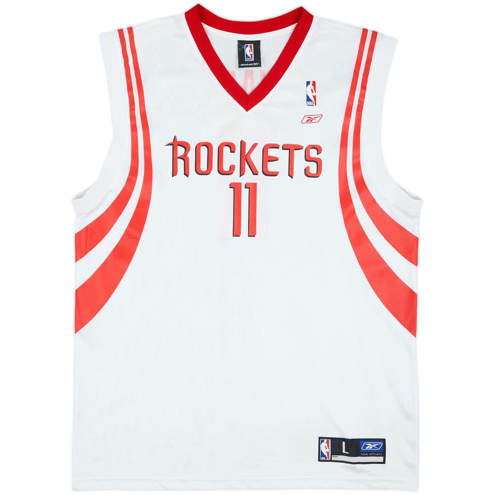 2003-06 Houston Rockets Yao #11 Reebok Home Jersey - 9/10 - (L)