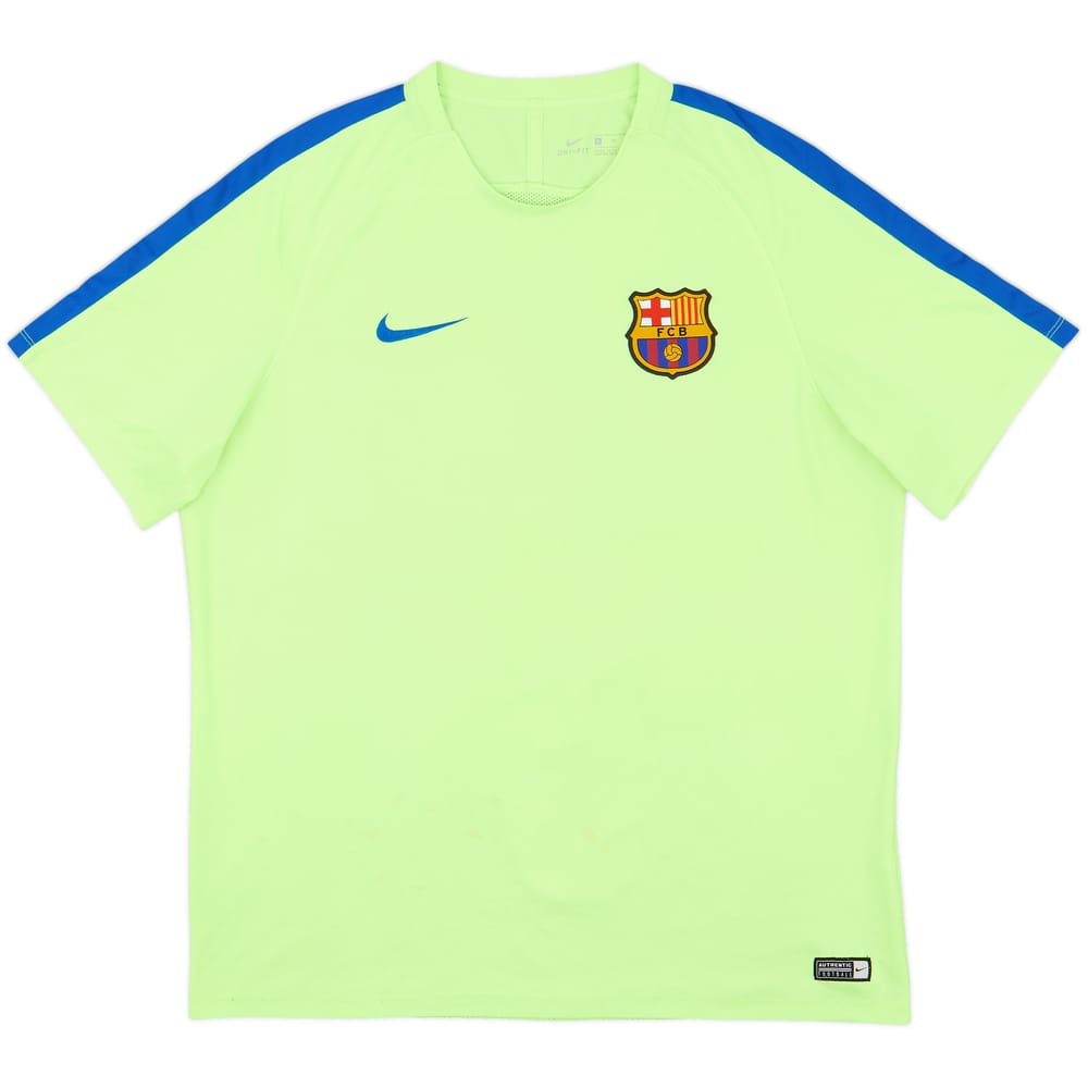 2017-18 Barcelona Nike Training Shirt #5 - 7/10 - (XL)