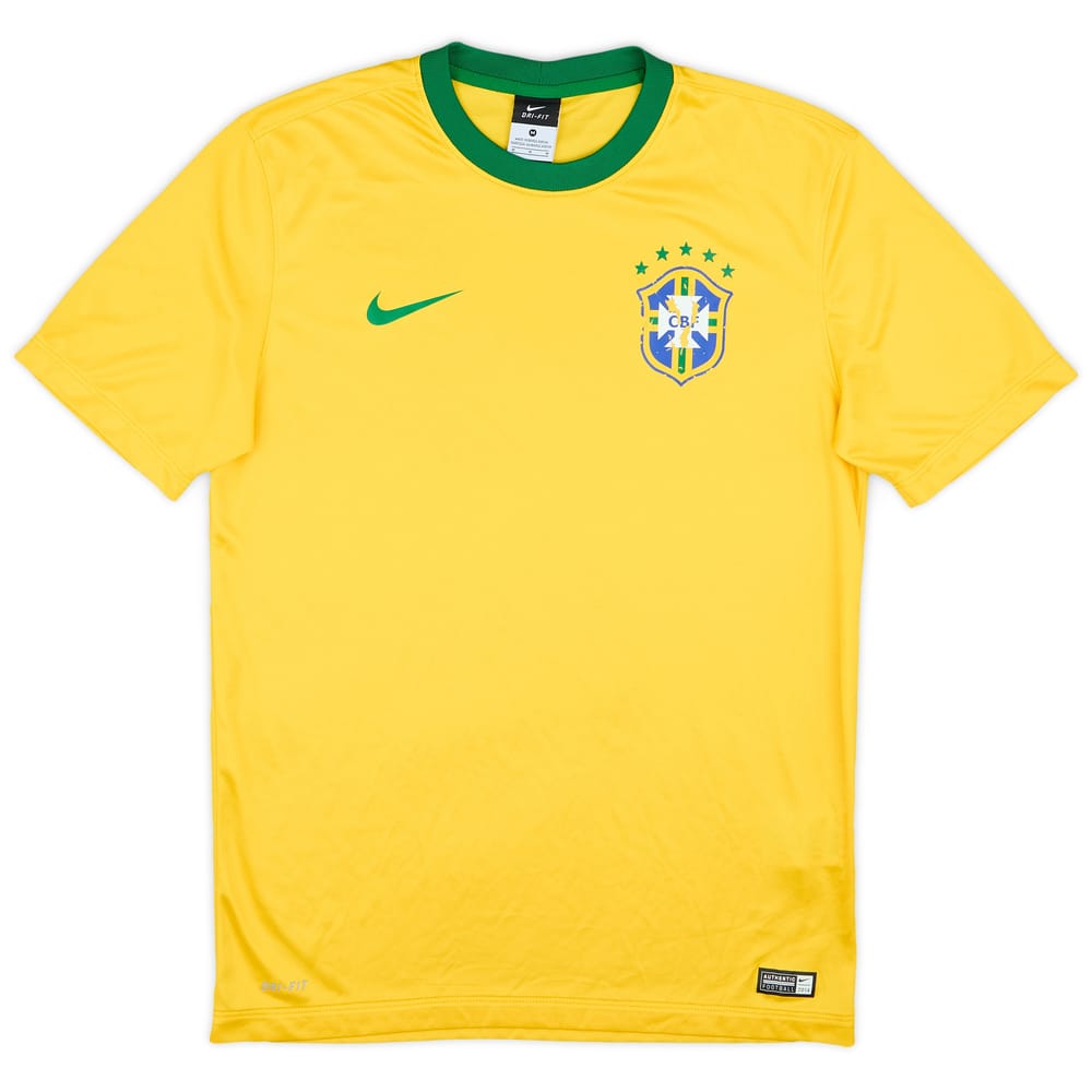 2014-15 Brazil Basic Home Shirt - 4/10 - (M)