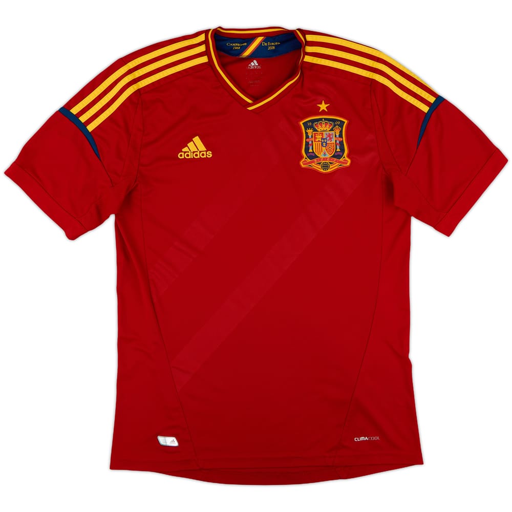 2011-12 Spain Home Shirt - 8/10 - (M)