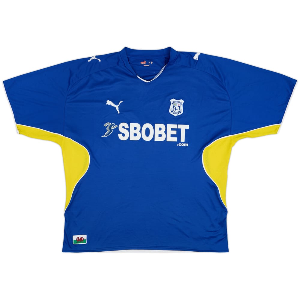 2009-10 Cardiff Home Shirt - 8/10 - (XL)