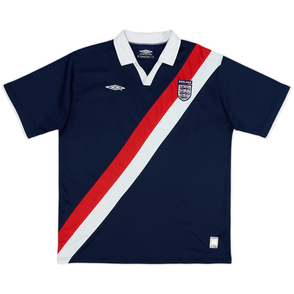 2002-04 England Umbro Training Shirt - 8/10 - (L)