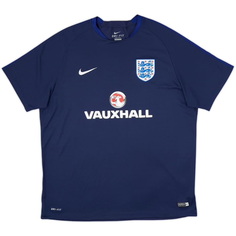 2016-17 England Nike Training Shirt - 9/10 - (XXL)