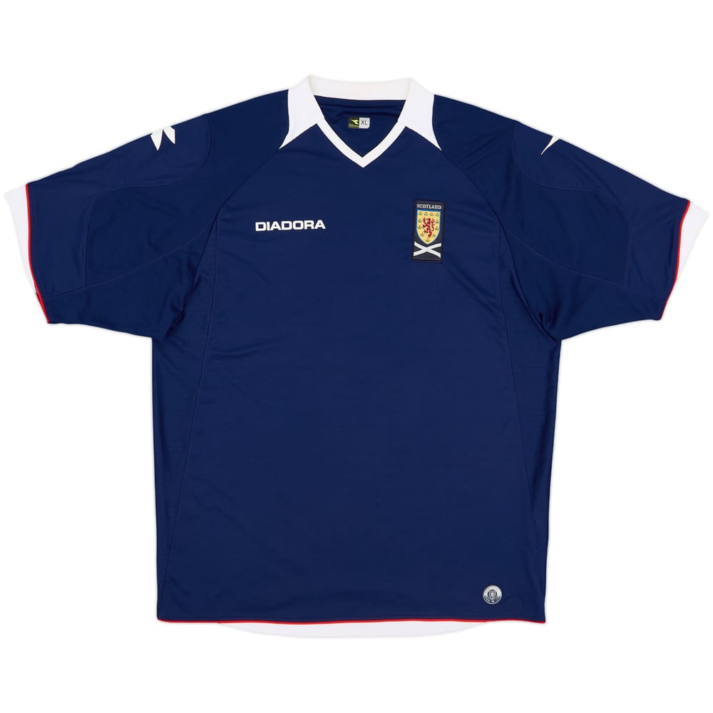 2008-09 Scotland Home Shirt - 9/10 - (XL)