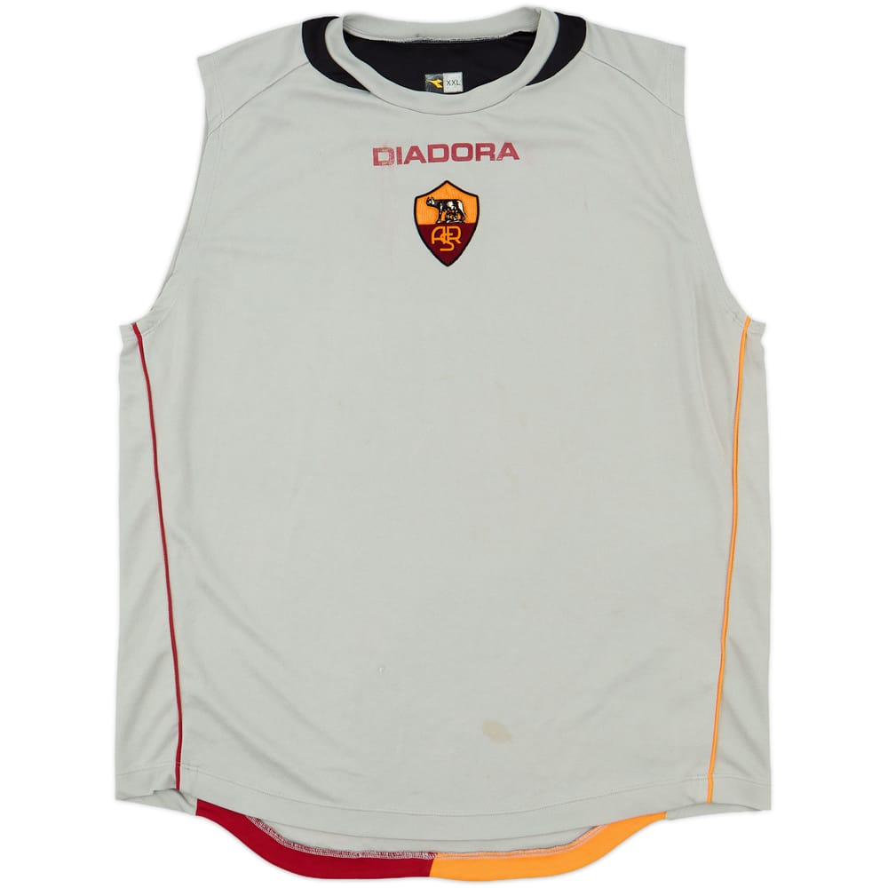 2006-07 Roma Diadora Training Vest - 6/10 - (XXL)
