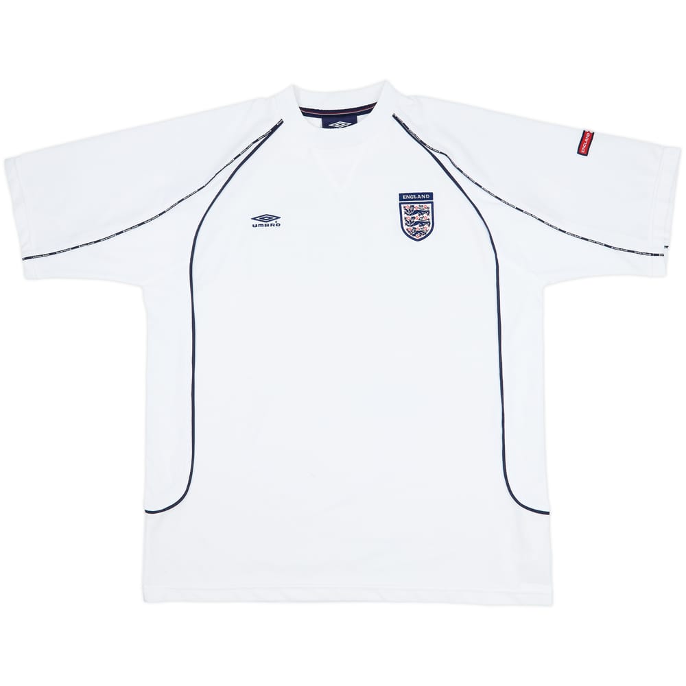2000-02 England Umbro Training Shirt - 8/10 - (XL)