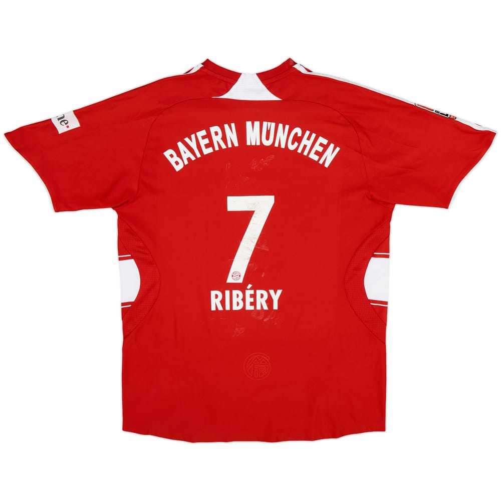 2007-08 Bayern Munich Home Shirt Ribery #7 - 5/10 - (XL.Boys)