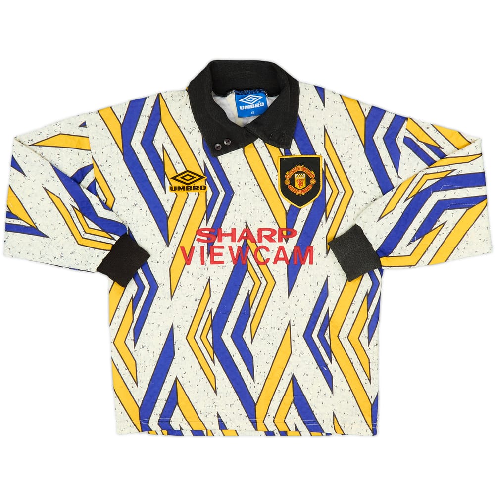 1993-94 Manchester United GK Shirt - 9/10 - (L.Boys)