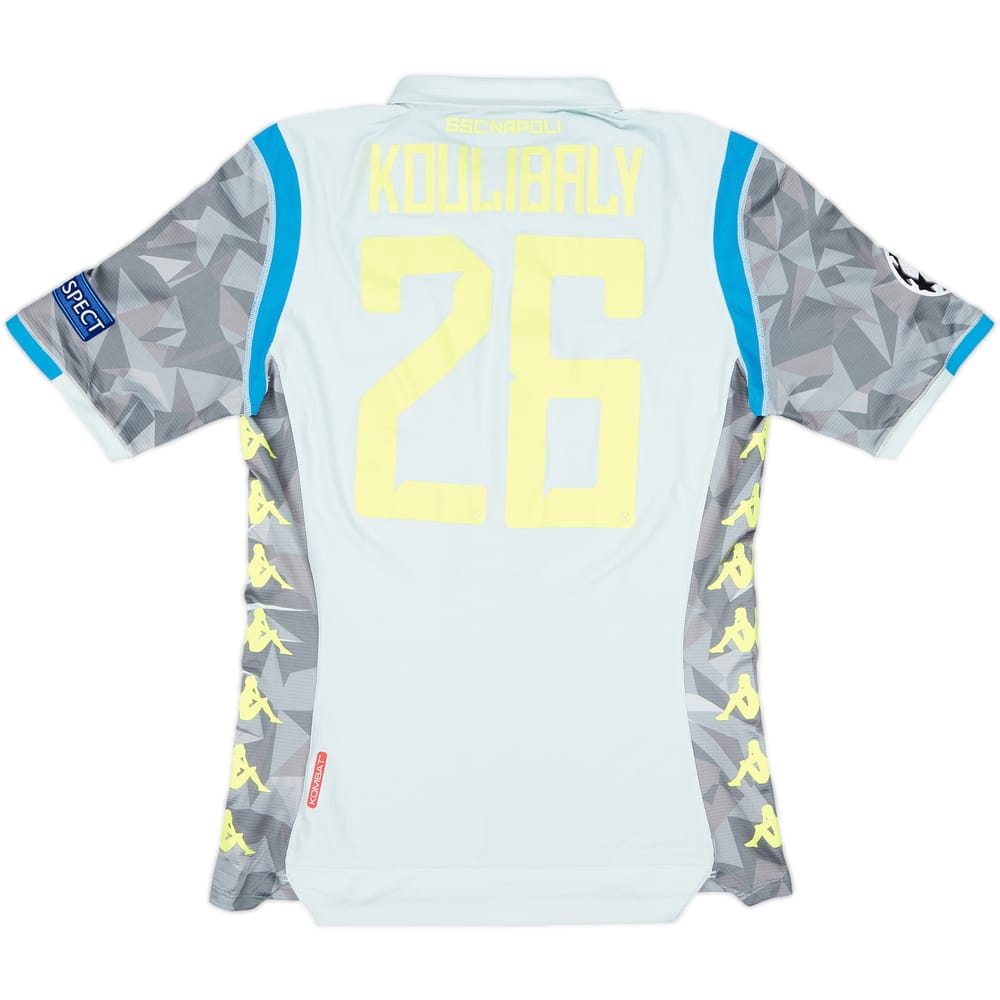 2018-19 Napoli Authentic Third Shirt Koulibaly #26 - 8/10 - (L)
