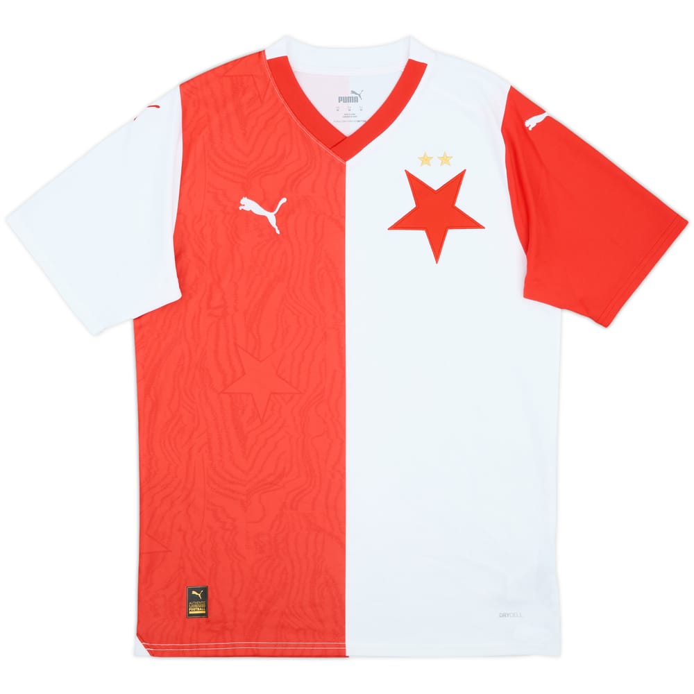 2023-24 Slavia Prague Home Shirt - 8/10 - (M)