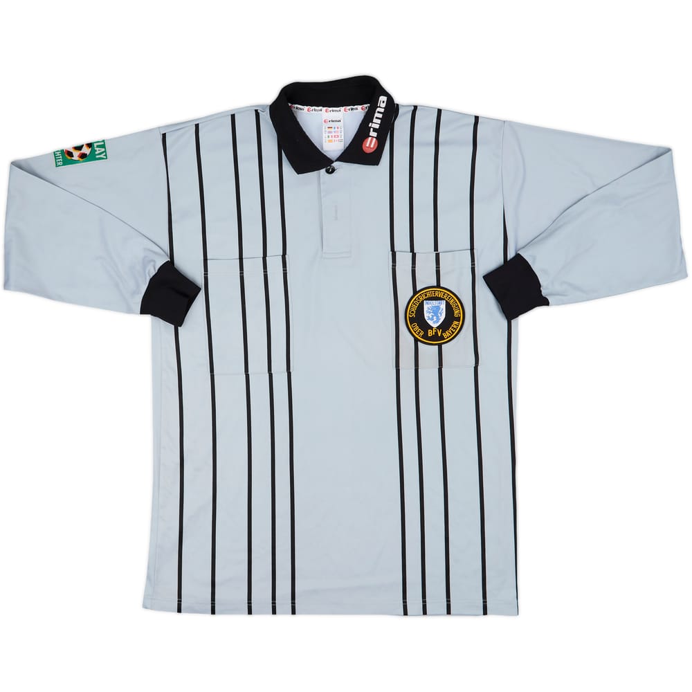 1990s Erima Referee Template L/S Shirt - 8/10 - (M)