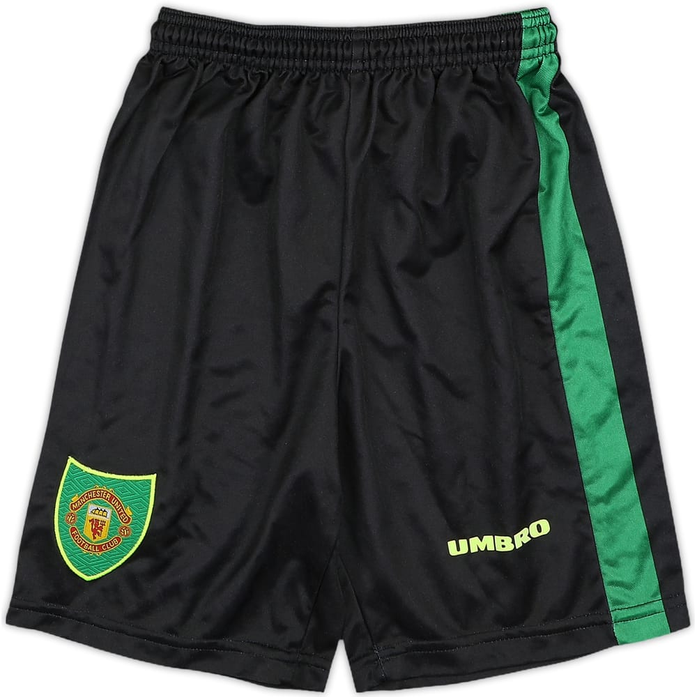 1997-98 Manchester United GK Shorts - 9/10 - (L.Boys)