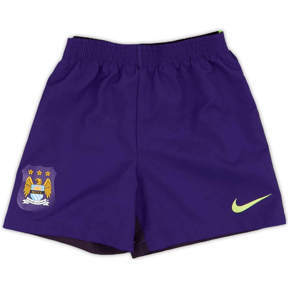 2014-15 Manchester City Third Shorts - 9/10 - (4-5 Years)