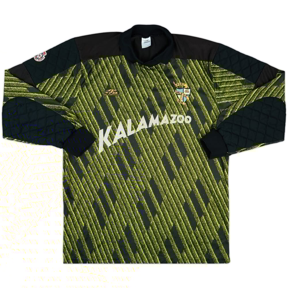 1991-92 Port Vale Match Issue GK Shirt #1