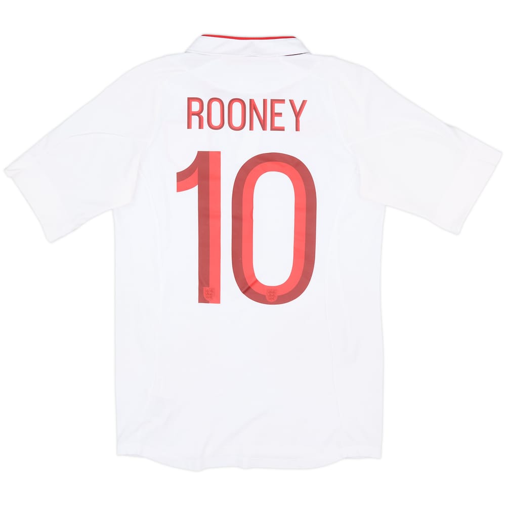 2012-13 England Home Shirt Rooney #10 - 9/10 - (XS)