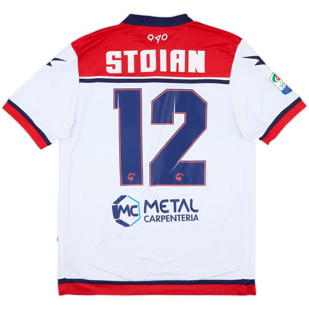 2016-17 Crotone Match Issue Away Shirt Stoian #12