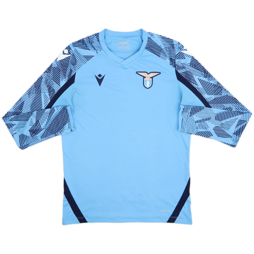 2021-22 Lazio Macron Training L/S Shirt - 8/10 - (M)