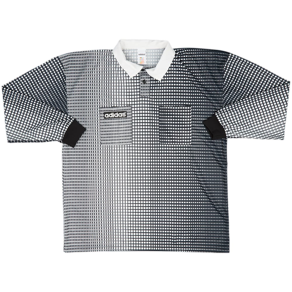 1990s adidas Referee Template L/S Shirt - 10/10 - (XL)