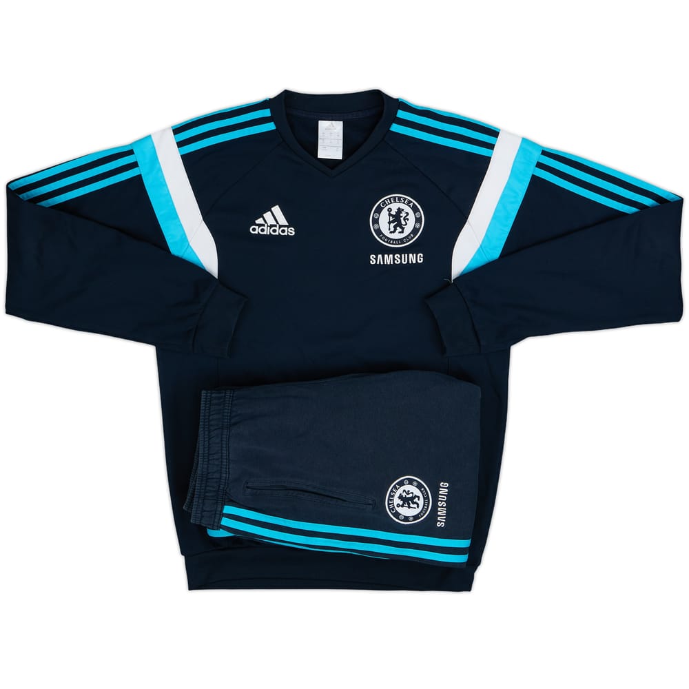 2014-15 Chelsea adidas Training Tracksuit - 8/10 - (XS)