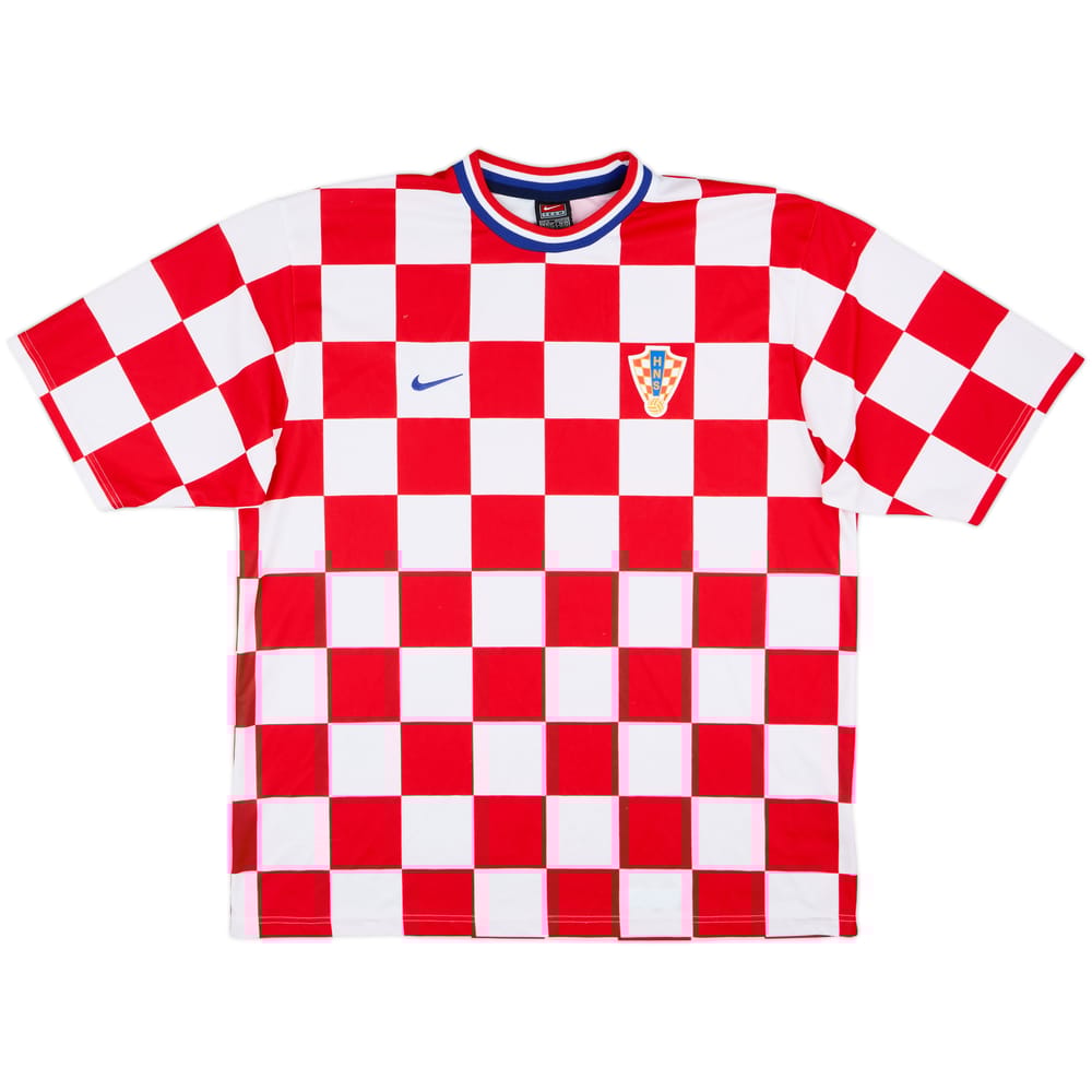 2001-02 Croatia Basic Home Shirt - 7/10 - (XL)