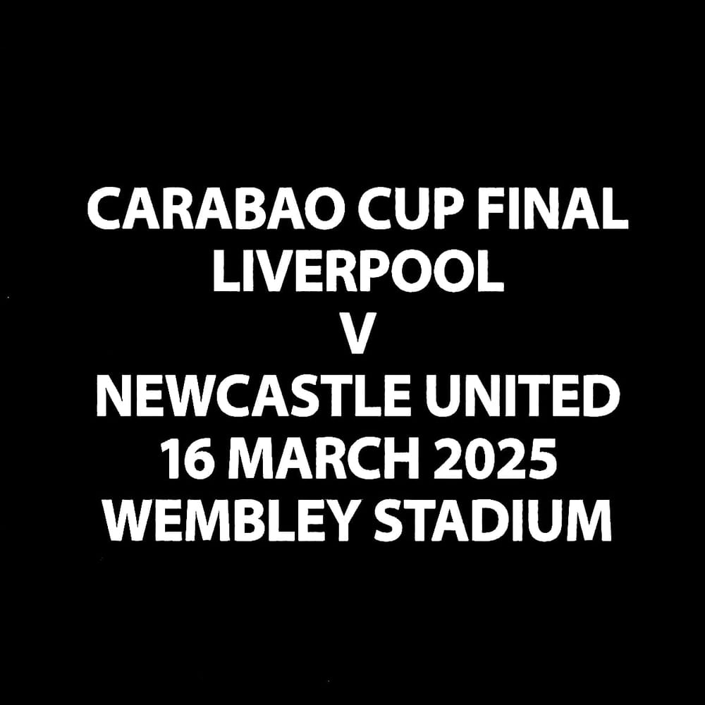 2025 Newcastle United Carabao Cup Final Match Detail 