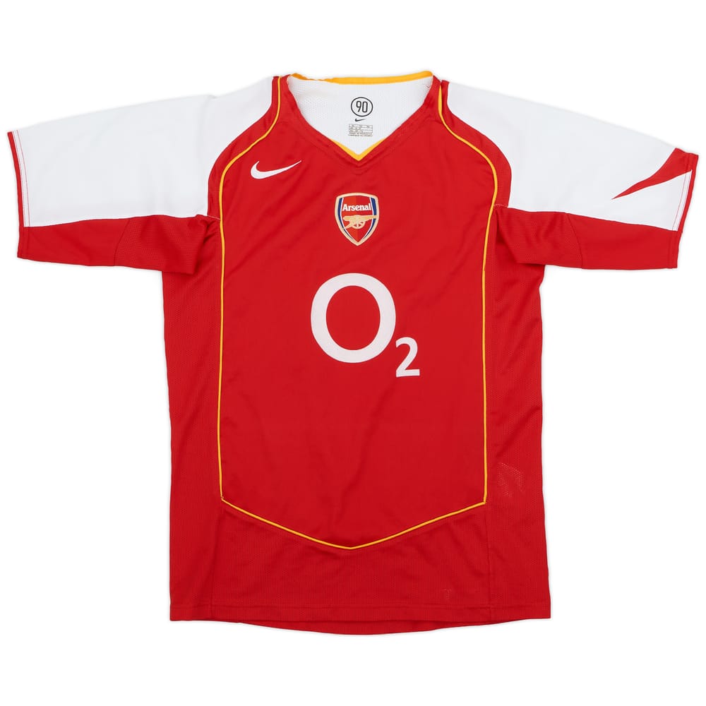 2004-05 Arsenal Home Shirt - 9/10 - (XL.Boys)