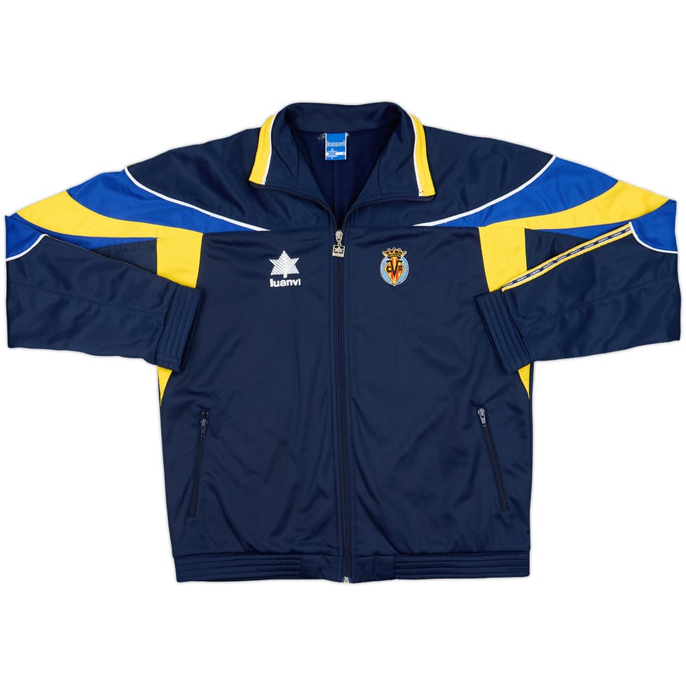 1997-99 Villarreal Luanvi Track Jacket - 8/10 - (L)