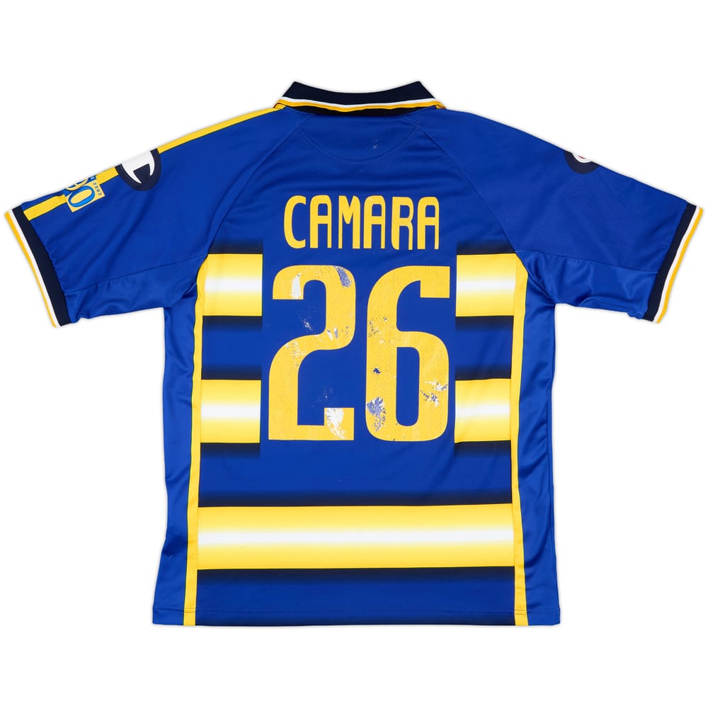 2003-04 Parma Match Issue '90 Years' Home Shirt Camara #26
