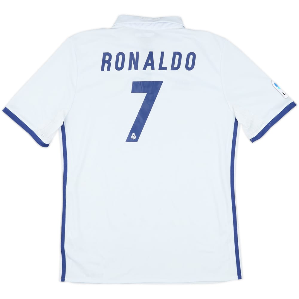 2016-17 Real Madrid Home Shirt Ronaldo #7 - 6/10 - (XL.Boys)
