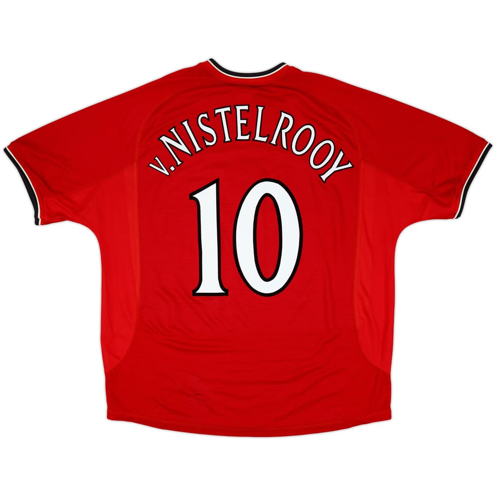 2000-02 Manchester United Home Shirt V.Nistelrooy #10 - 5/10 - (XXL)