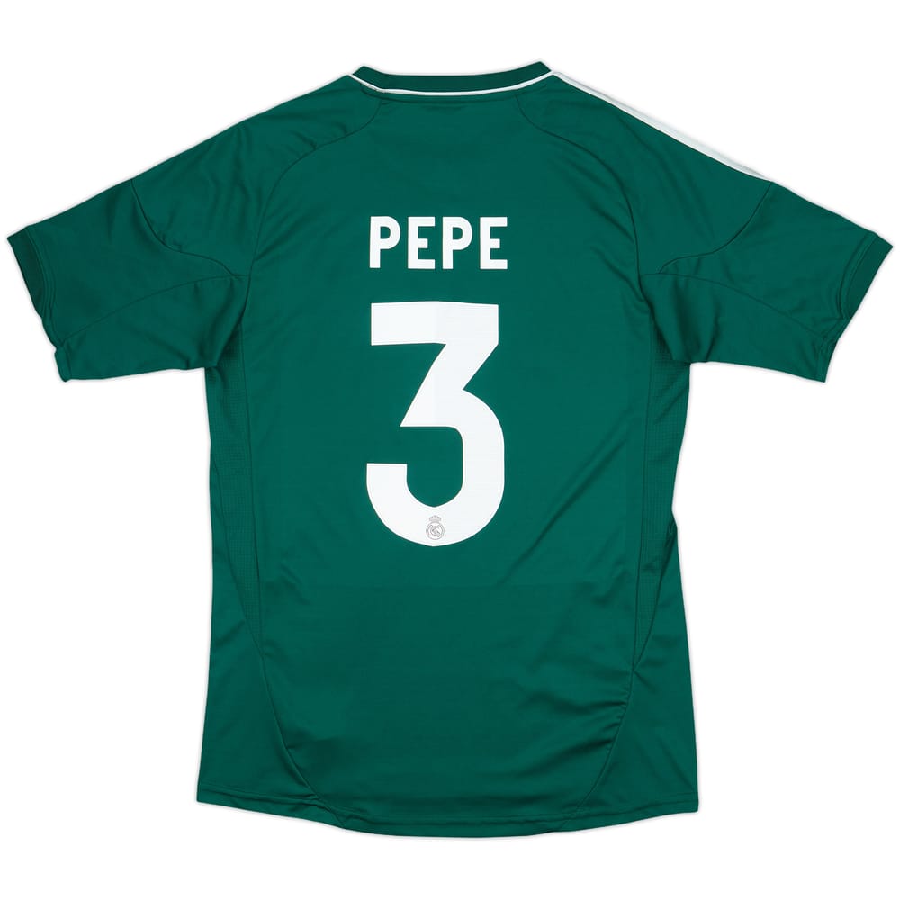 2012-13 Real Madrid CL Third Shirt Pepe #3 - 8/10 - (M)