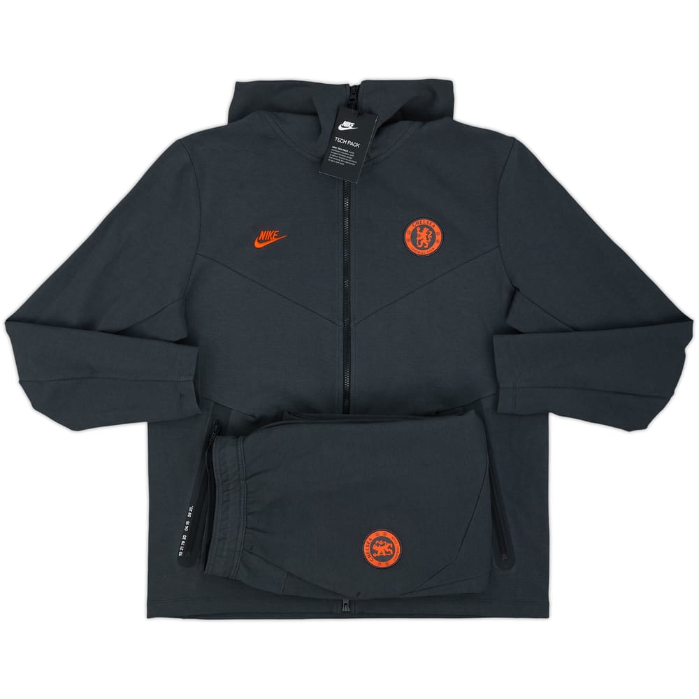 2019-20 Chelsea Nike Hooded Tracksuit (L)