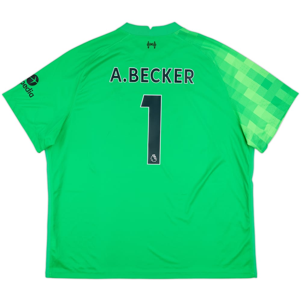 2021-22 Liverpool GK Shirt A.Becker #1 - 10/10 - (3XL)