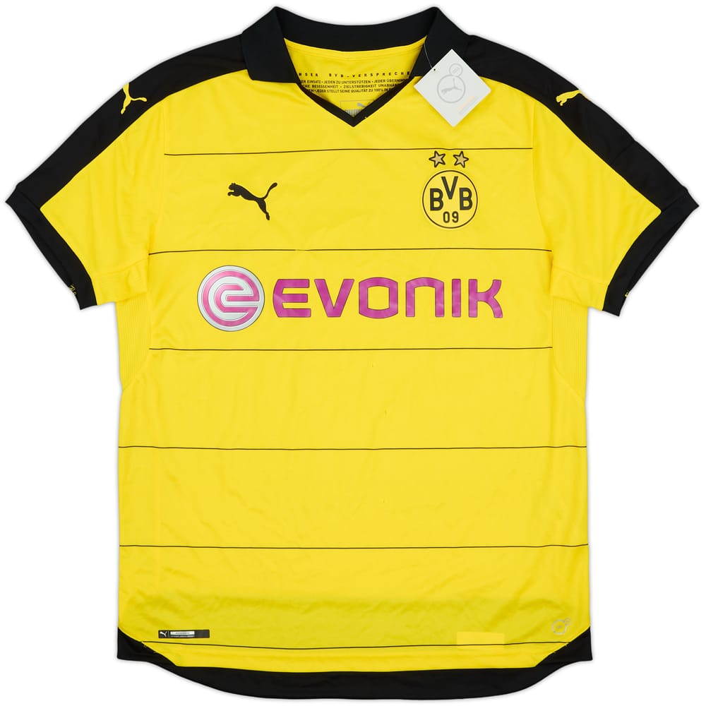 2015-16 Borussia Dortmund Home Shirt (L)