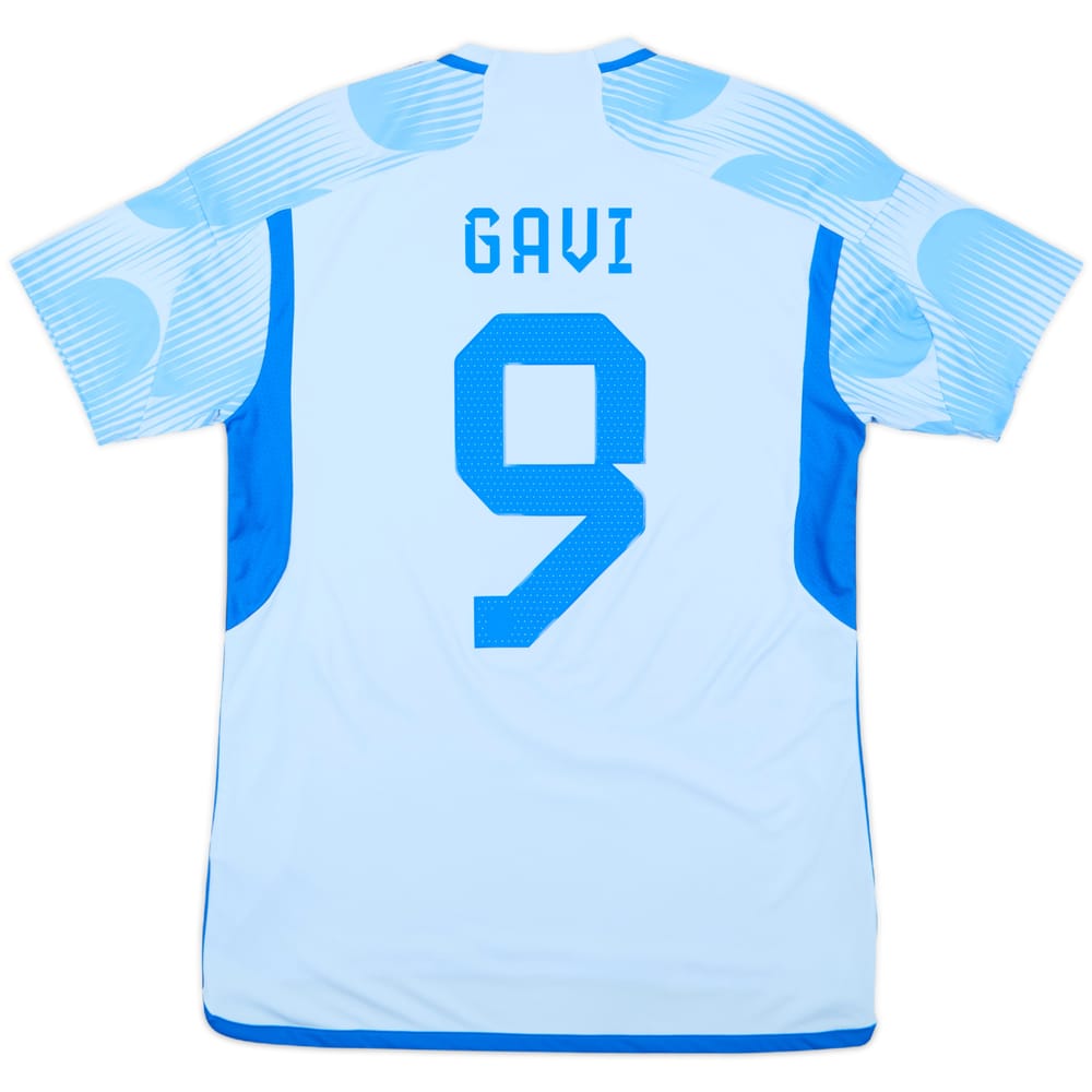 2022-23 Spain Away Shirt Gavi #9 - 10/10 - (M)
