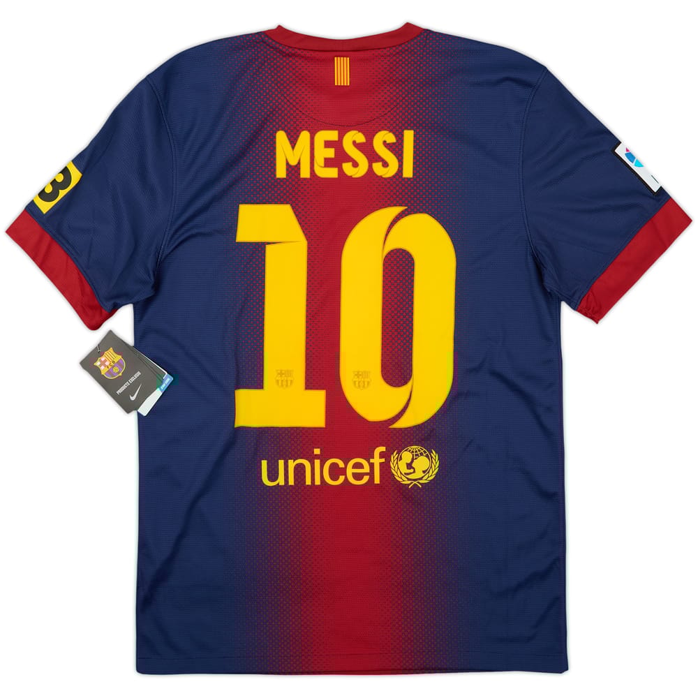 2012-13 Barcelona Home Shirt Messi #10 (S)