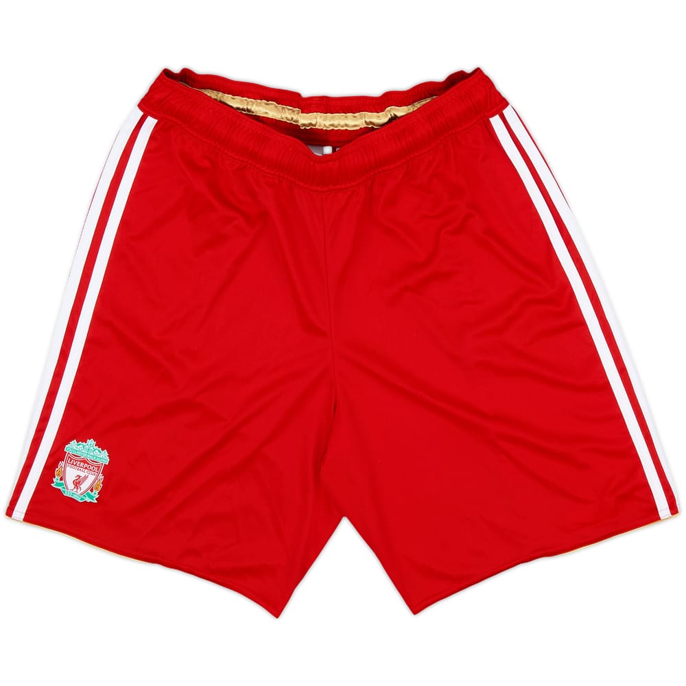 2010-11 Liverpool Home Shorts - 9/10 - (M)