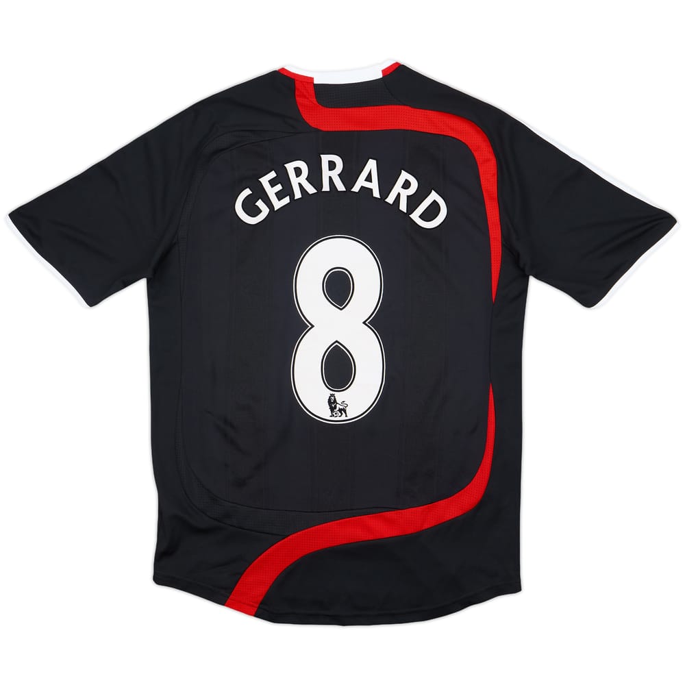 2007-08 Liverpool Third Shirt Gerrard #8 - 8/10 - (M)