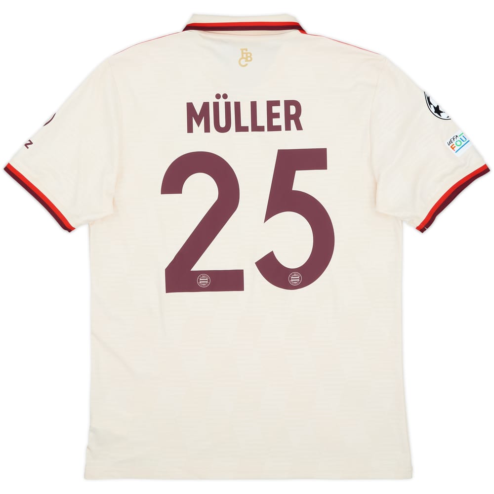 2024-25 Bayern Munich Third Shirt Muller #25 (M)