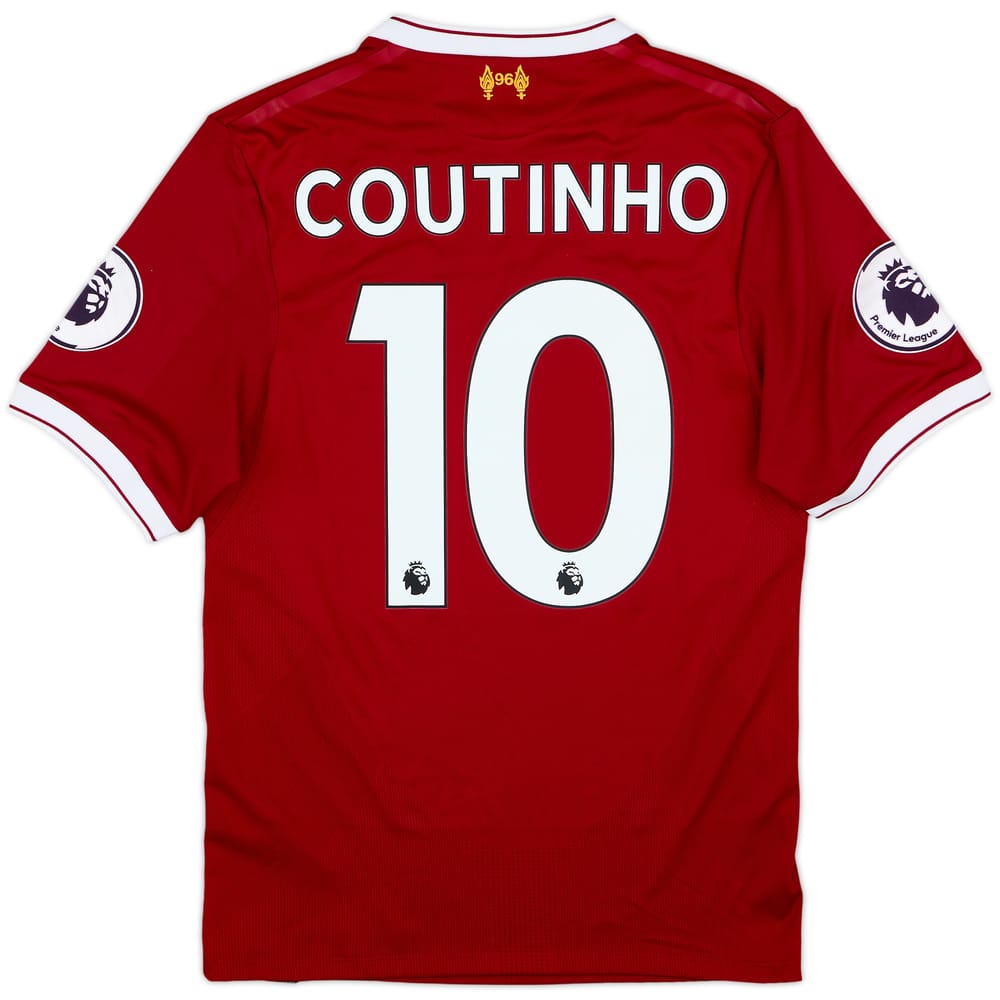 2017-18 Liverpool 125 Years Home Shirt Coutinho #10 - 8/10 - (S)