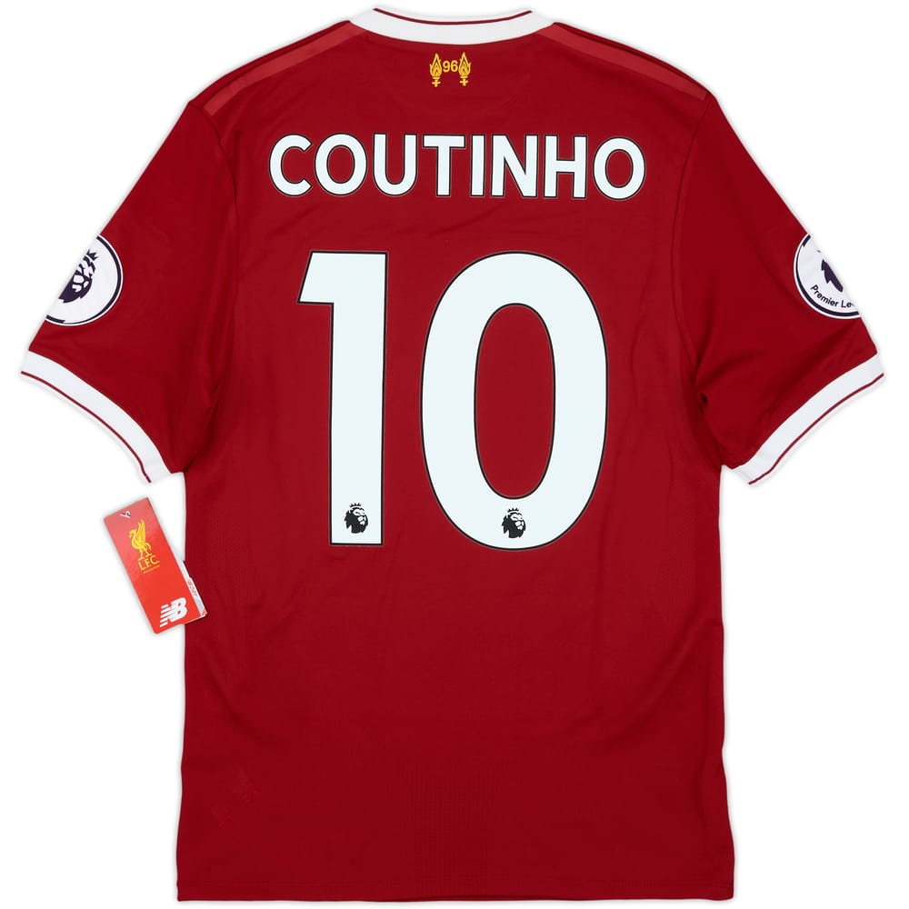 Camiseta de local 125 Años del Liverpool 2017-18 Coutinho #10 (S)