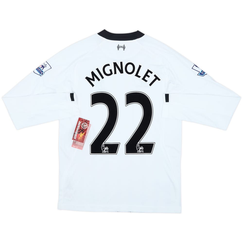 2013-14 Liverpool GK Shirt Mignolet #22 (S)
