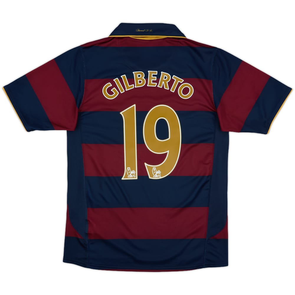 2007-08 Arsenal Third Shirt Gilberto #19 - 7/10 - (S)