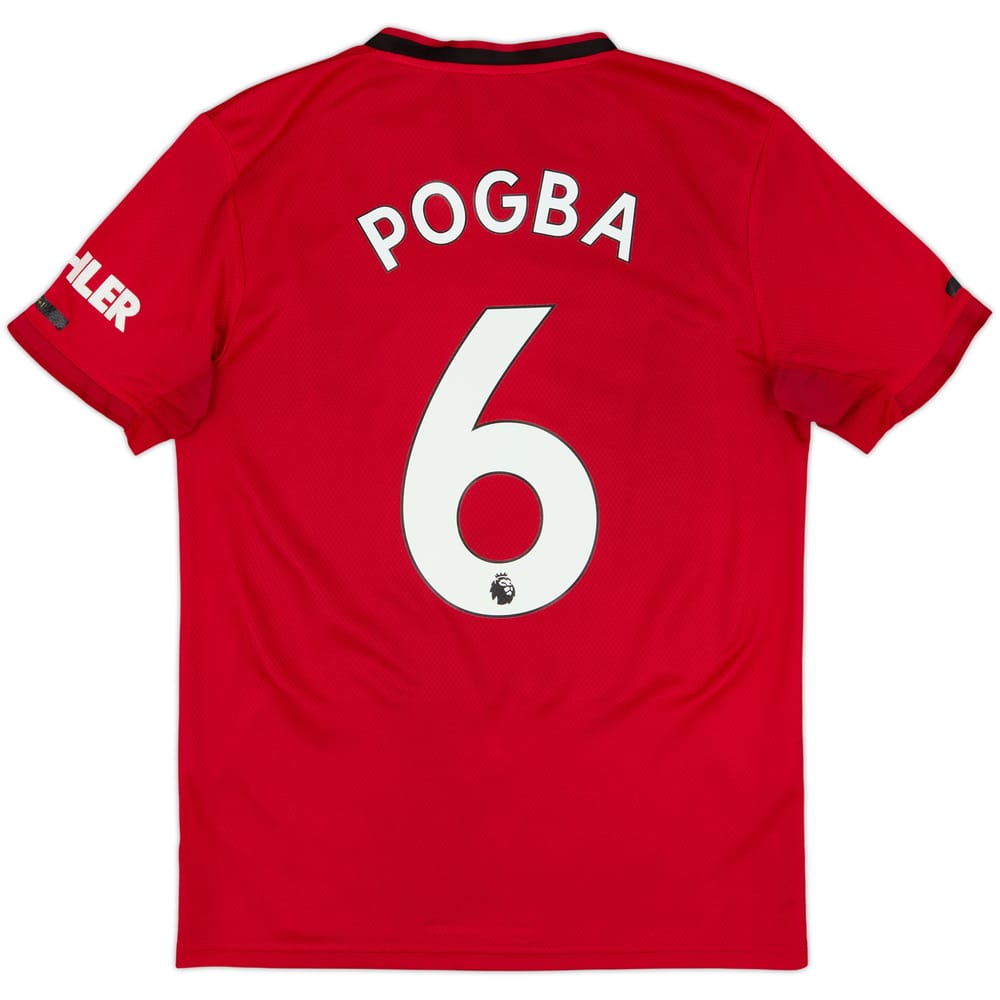 2019-20 Manchester United Home Shirt Pogba #6 - 6/10 - (S)