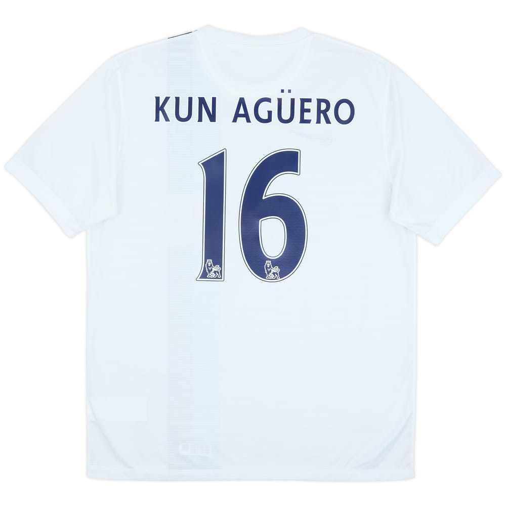 2013-14 Manchester City Third Shirt Kun Aguero #16 - 7/10 - (L)