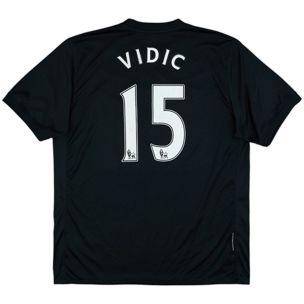 2009-10 Manchester United Away Shirt Vidic #15 - 6/10 - (XL)